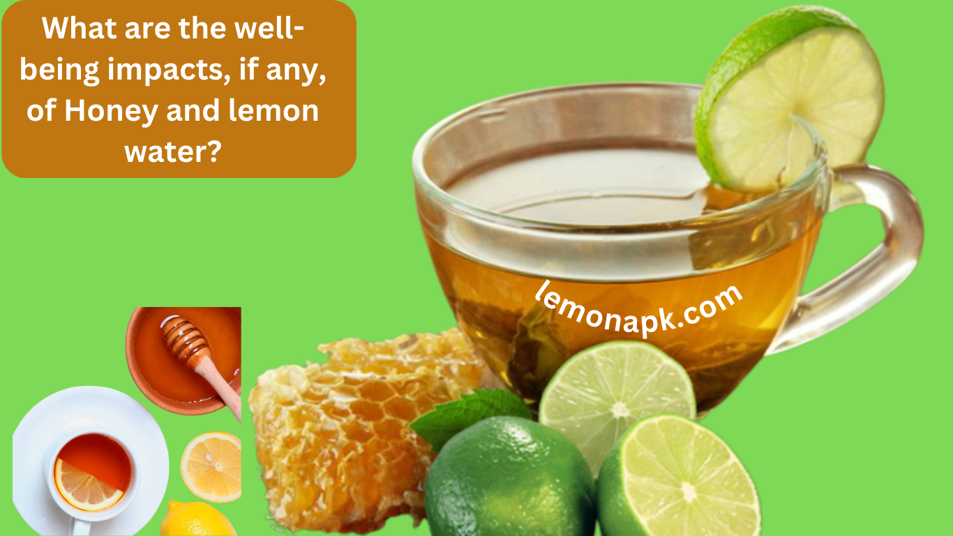 well-being impacts of Honey and lemon water